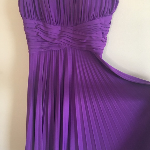 Max & Cleo Short Purple Dress - Picture 4 of 8